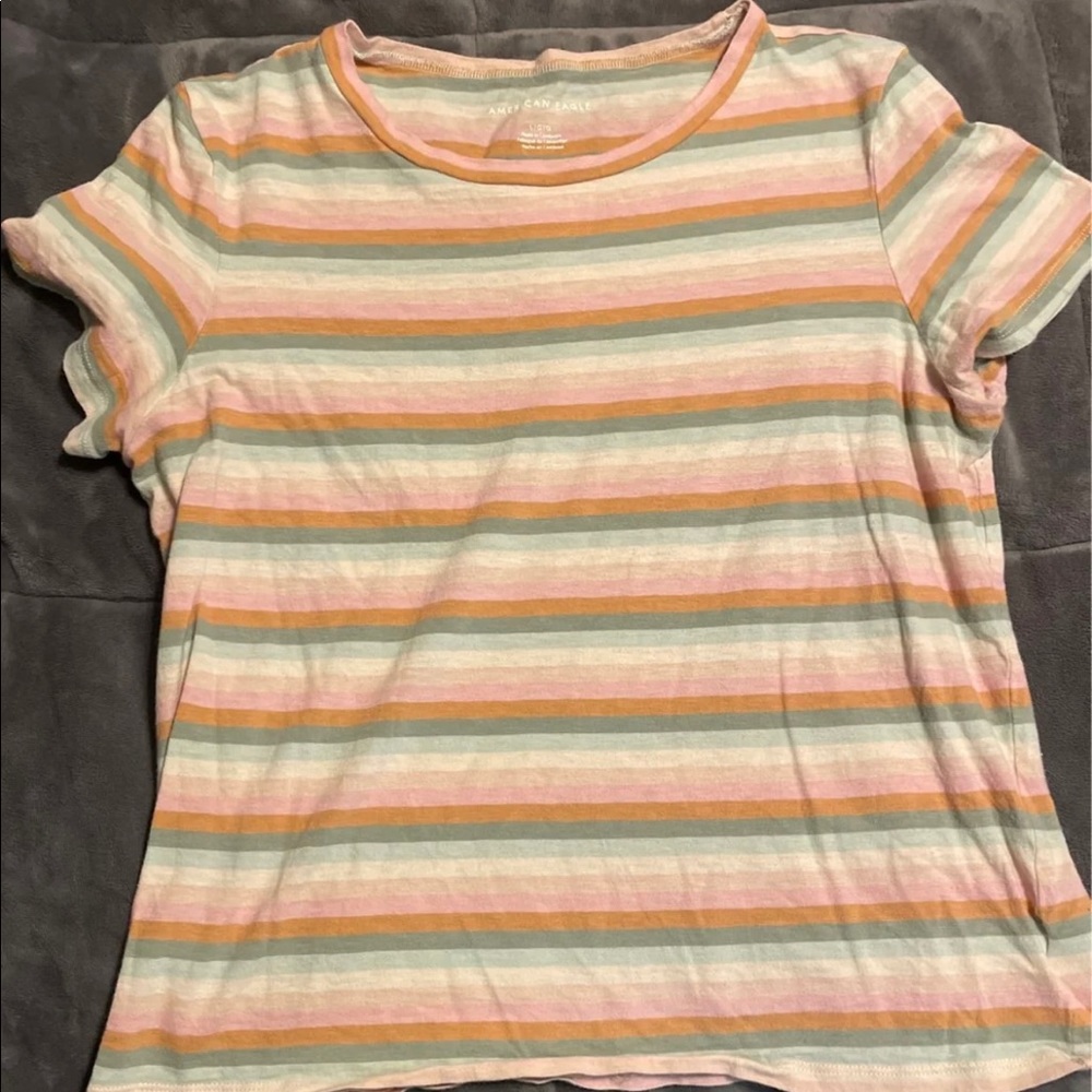 American eagle striped shirt